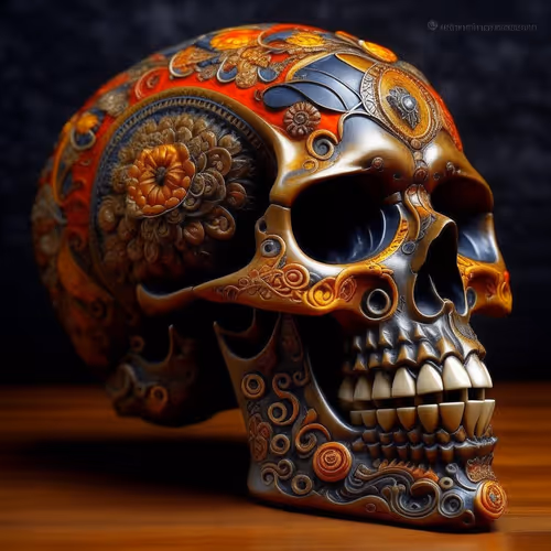 Unique Masterpiece Skull 1