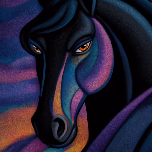 Cold Gaze Horse