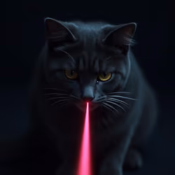 laser cat