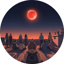 🌕 Total Lunar Eclipse Viewing | Network School (Sep 2025)