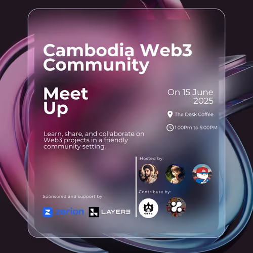 Cambodia Web3 Community Meetup POAP