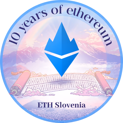 10 Years of Ethereum: ETH Slovenia Celebration Party