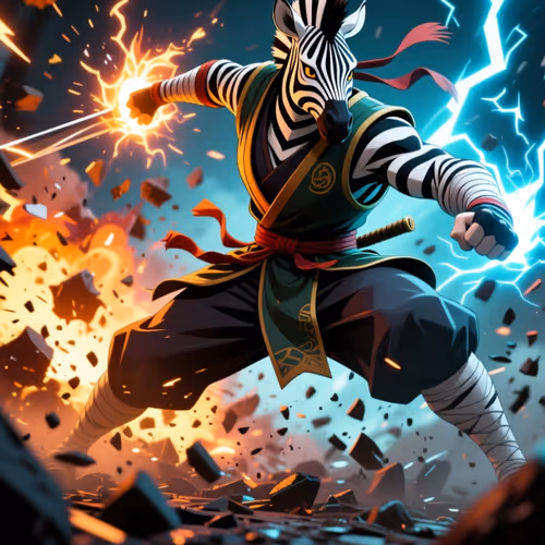 zebra fist