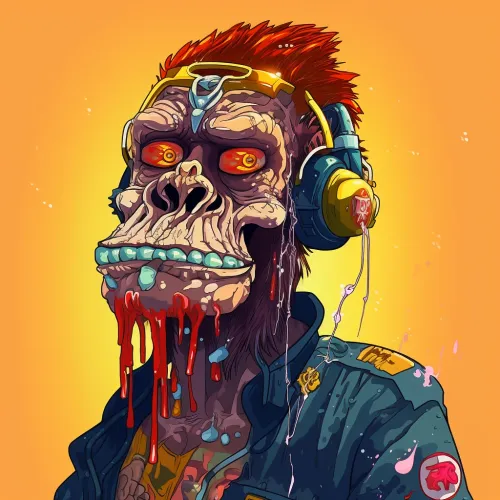 Zombie Apes 25 logo