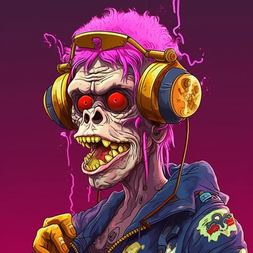 Zombie Apes 25 logo