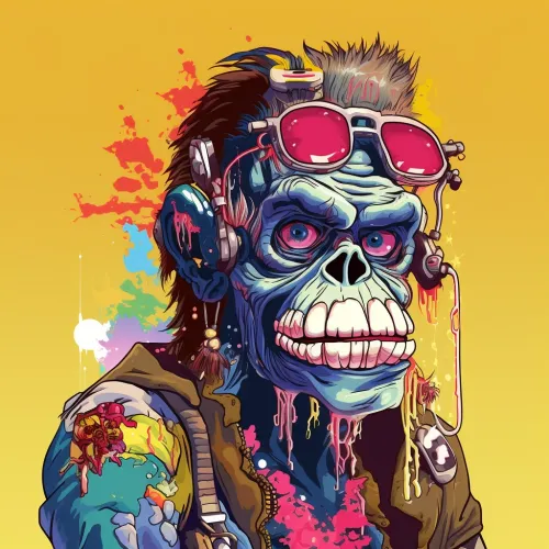 Zombie Apes 25 logo