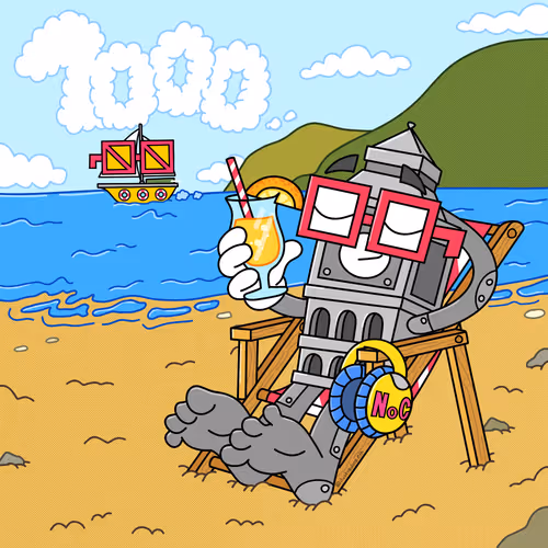 Nouny Clock Retires Celebrating 1000 Days Of Noc