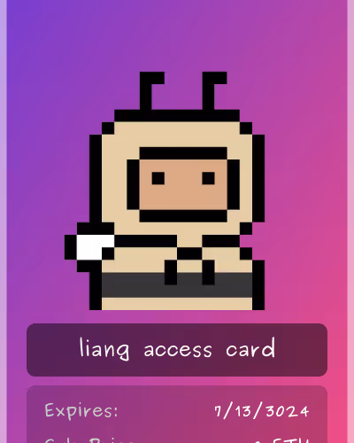 Liang Club Card
