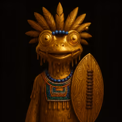 Golden Frog Warrior