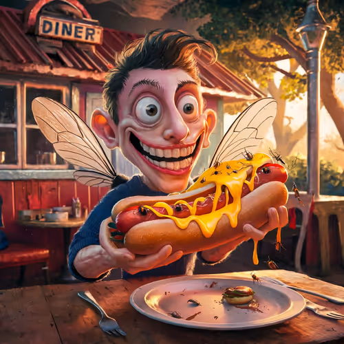FlyMan HotDog