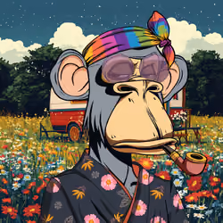 Hippie Based Bored Ape #790