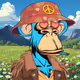Hippie Based Bored Ape #446