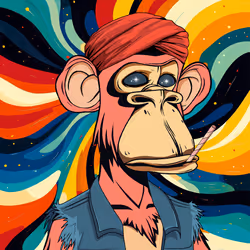 Hippie Based Bored Ape #924