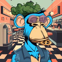 Hippie Based Bored Ape #521