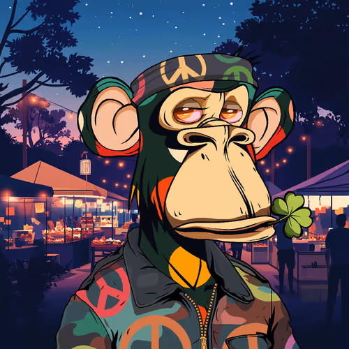 Hippie Based Bored Ape #245