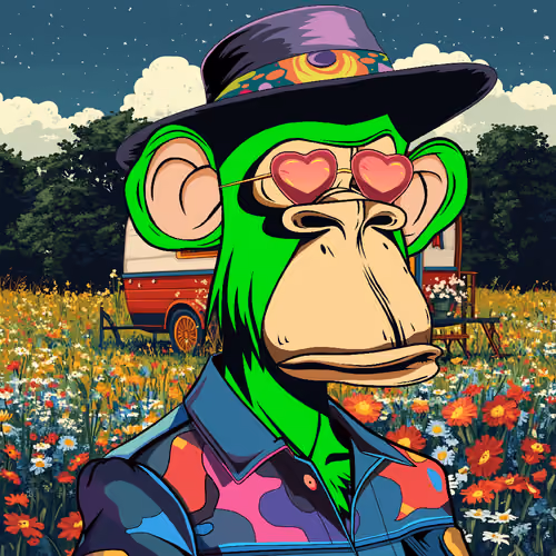 Hippie Based Bored Ape #253