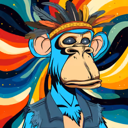 Hippie Based Bored Ape #208