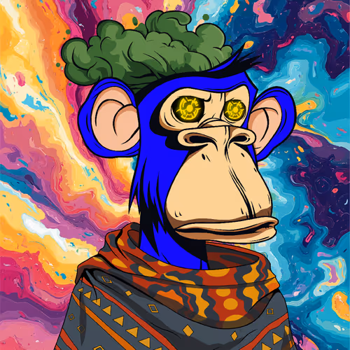 Hippie Based Bored Ape #501
