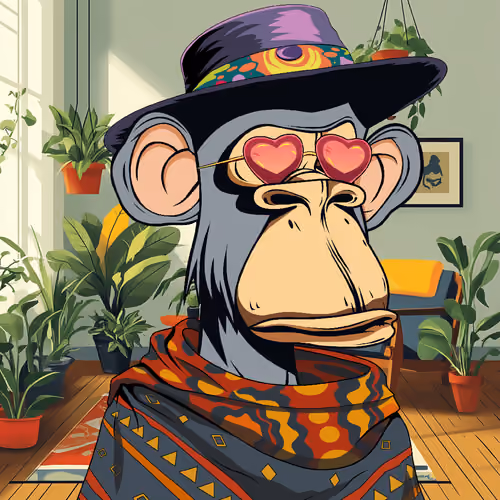 Hippie Based Bored Ape #365