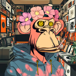 Hippie Based Bored Ape #421