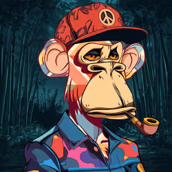 Hippie Based Bored Ape #751