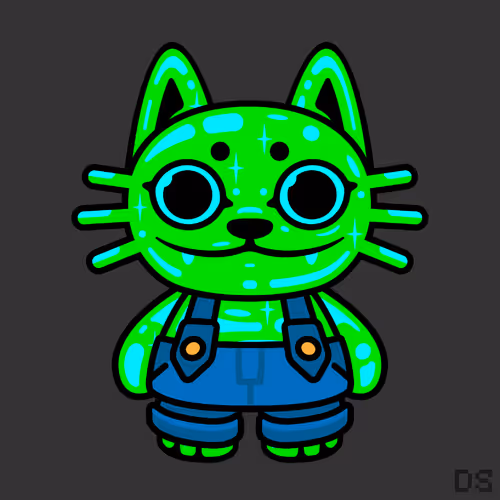 Mad Lucky Cat By Dr0psh0p