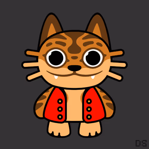 Hyper Lucky Cat #1416