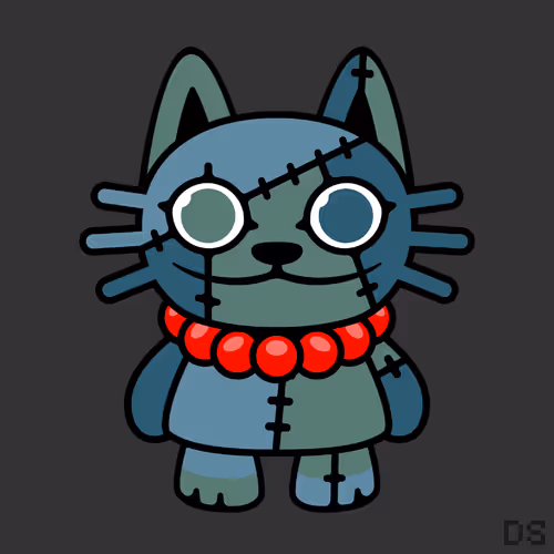 Mad Lucky Cat By Dr0psh0p