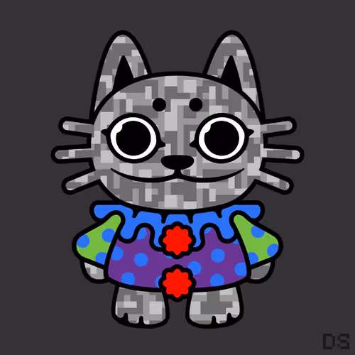 Mad Lucky Cat By Dr0psh0p