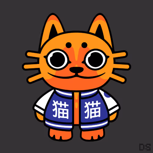 Mad Lucky Cat By Dr0psh0p