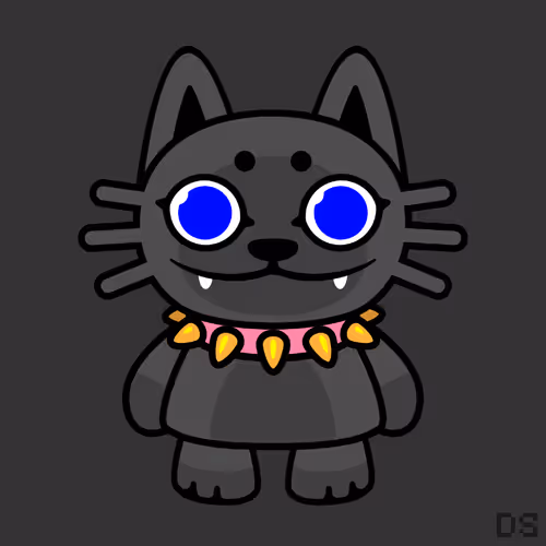 Mad Lucky Cat By Dr0psh0p
