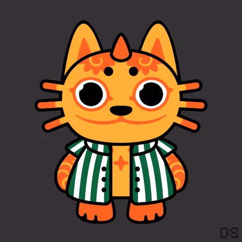 Mad Lucky Cat By Dr0psh0p