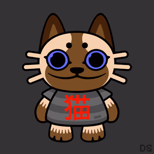 Mad Lucky Cat By Dr0psh0p