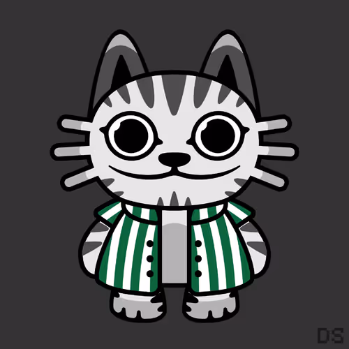 Hyper Lucky Cat #1493
