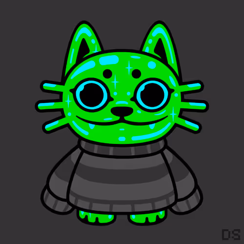 Mad Lucky Cat By Dr0psh0p