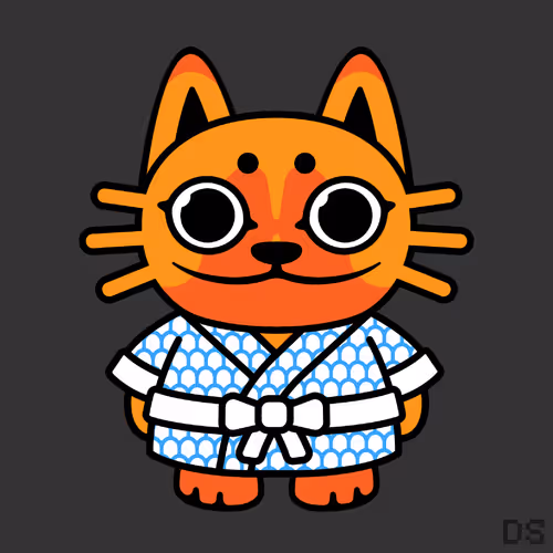Mad Lucky Cat By Dr0psh0p
