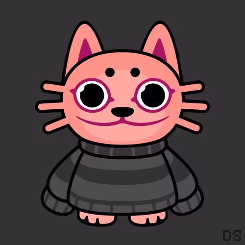 Mad Lucky Cat By Dr0psh0p
