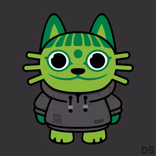 Mad Lucky Cat By Dr0psh0p