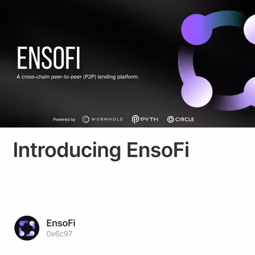 Introducing EnsoFi 1
