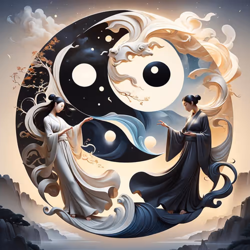 Girl Yin Yang
