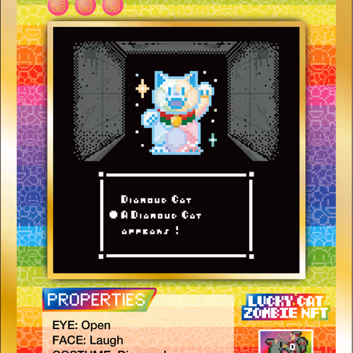 Lucky Cat Zombie Nft
