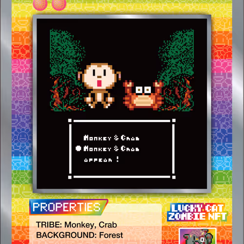 Lucky Cat Zombie Nft