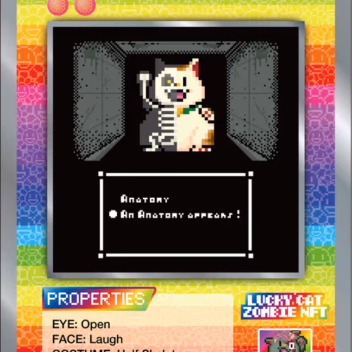 Lucky Cat Zombie Nft