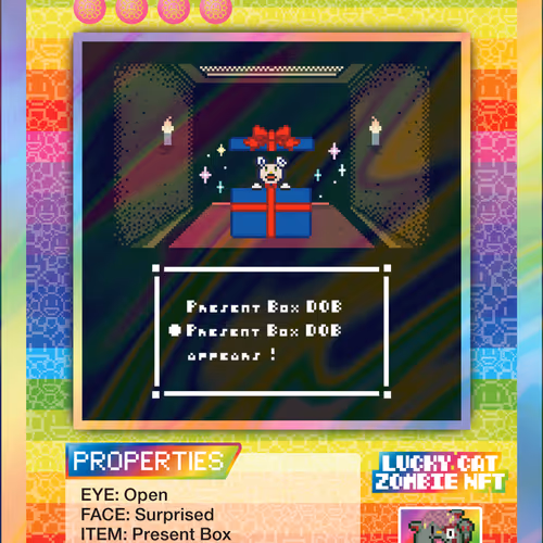 Lucky Cat Zombie Nft