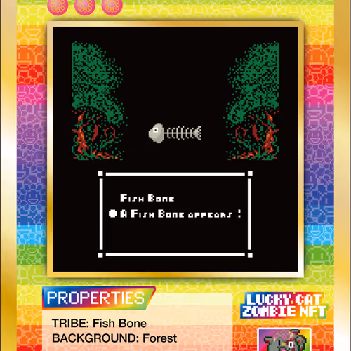 Lucky Cat Zombie Nft