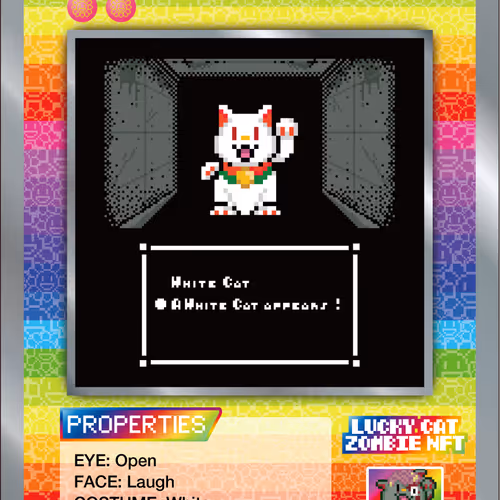 Lucky Cat Zombie Nft