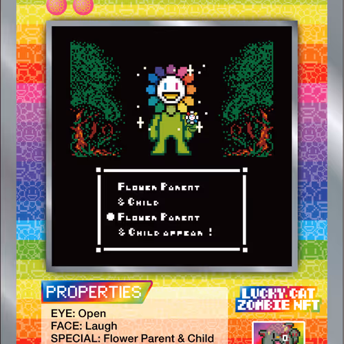 Lucky Cat Zombie Nft