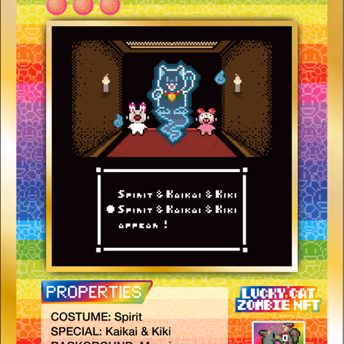 Lucky Cat Zombie Nft