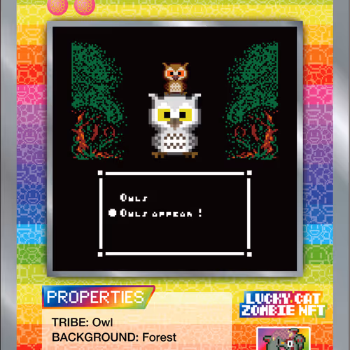 Lucky Cat Zombie Nft