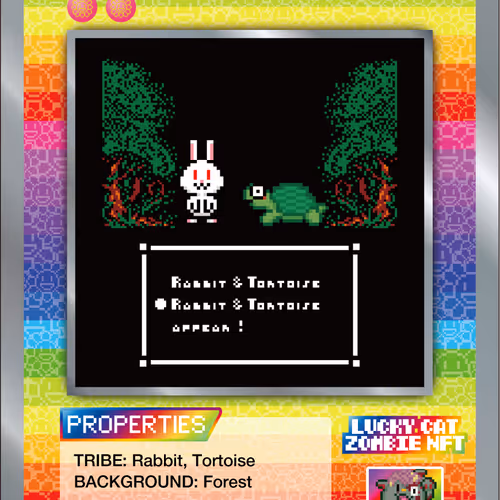 Lucky Cat Zombie Nft